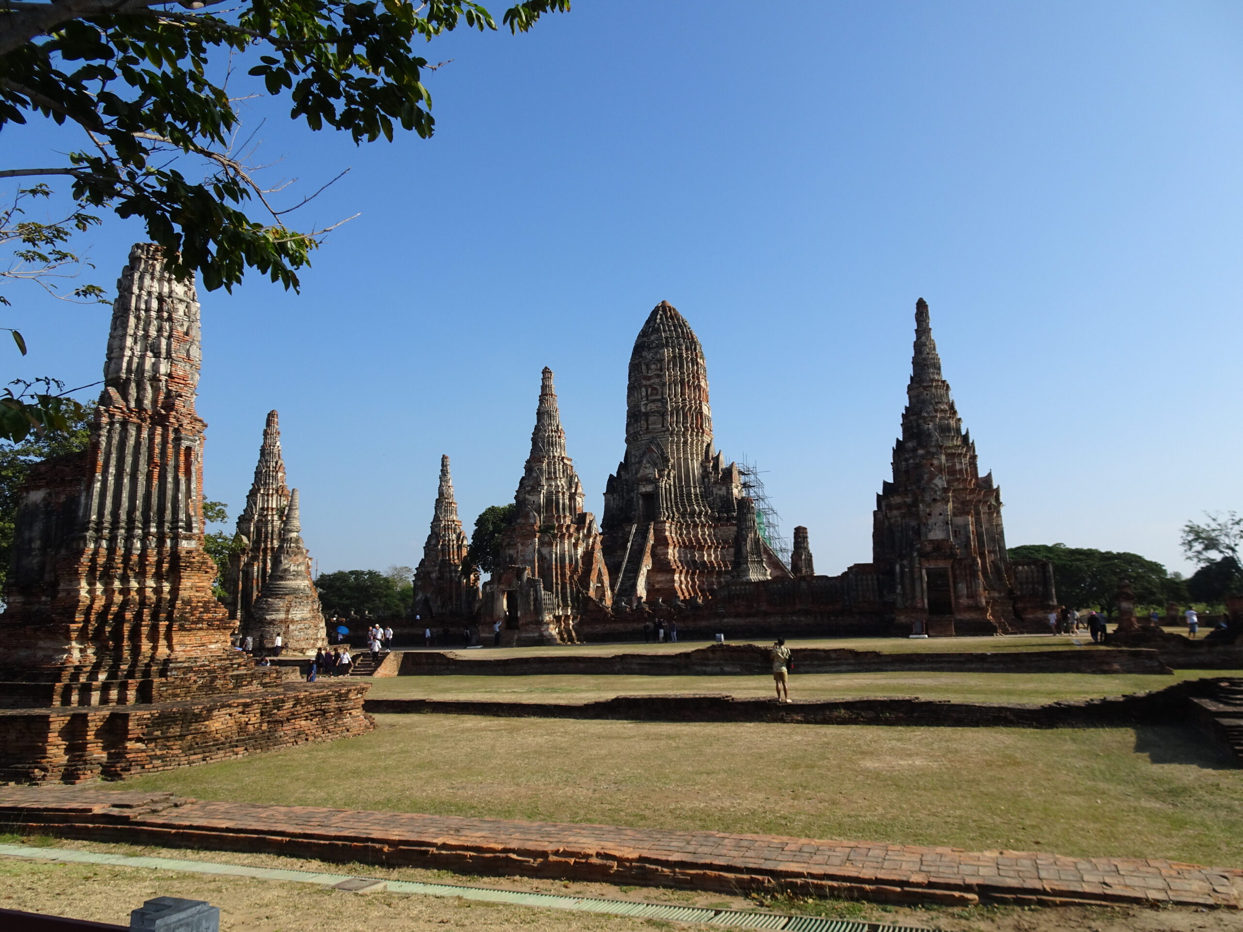 The central prang of Wat Chaiwatthanaram, symbolising Mount Meru